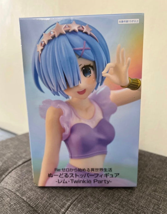 Re:Zero Rem Twinkle Party Noodle Stopper Figure