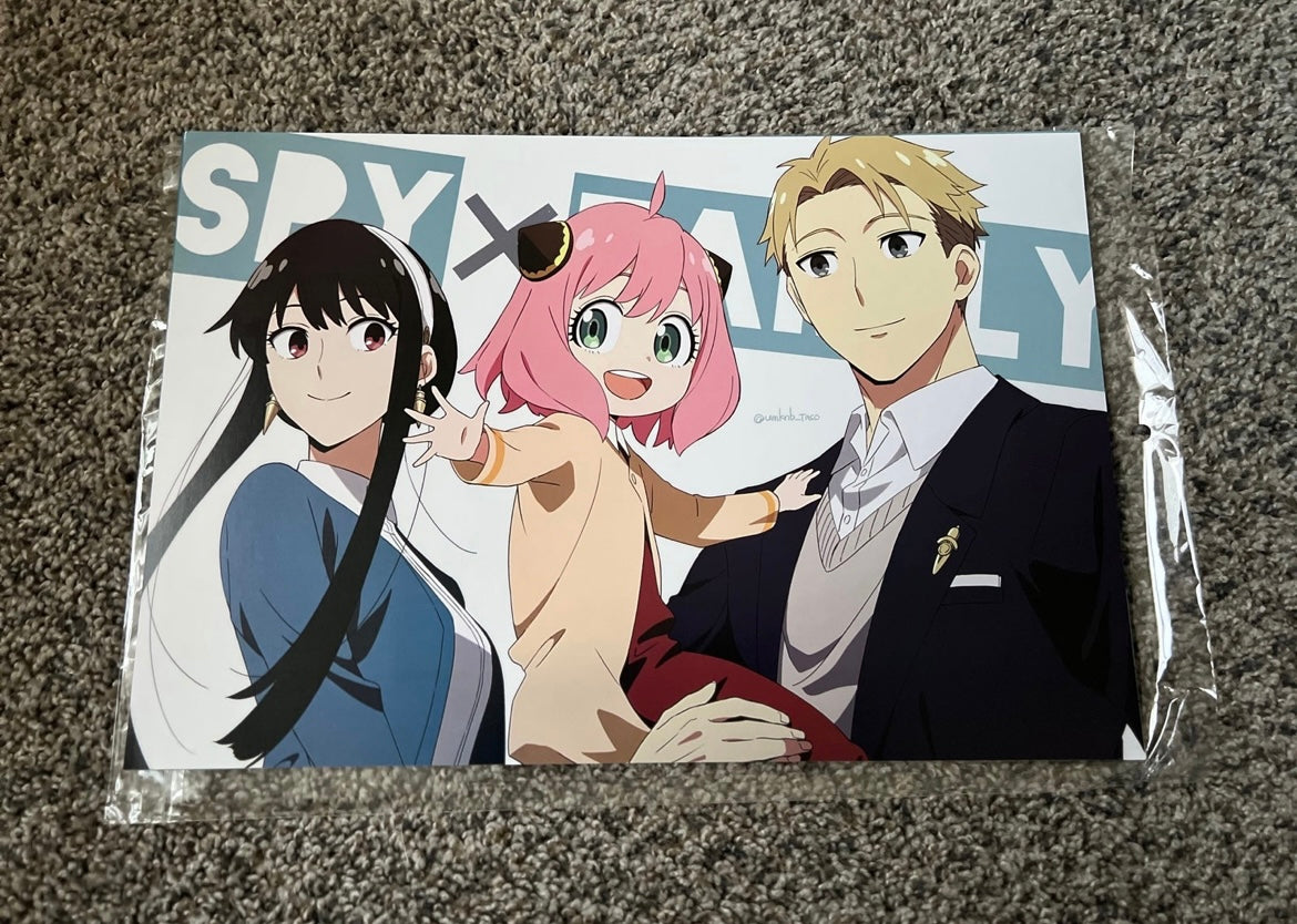 Spy X Family Anime 8 Piece Poster Set