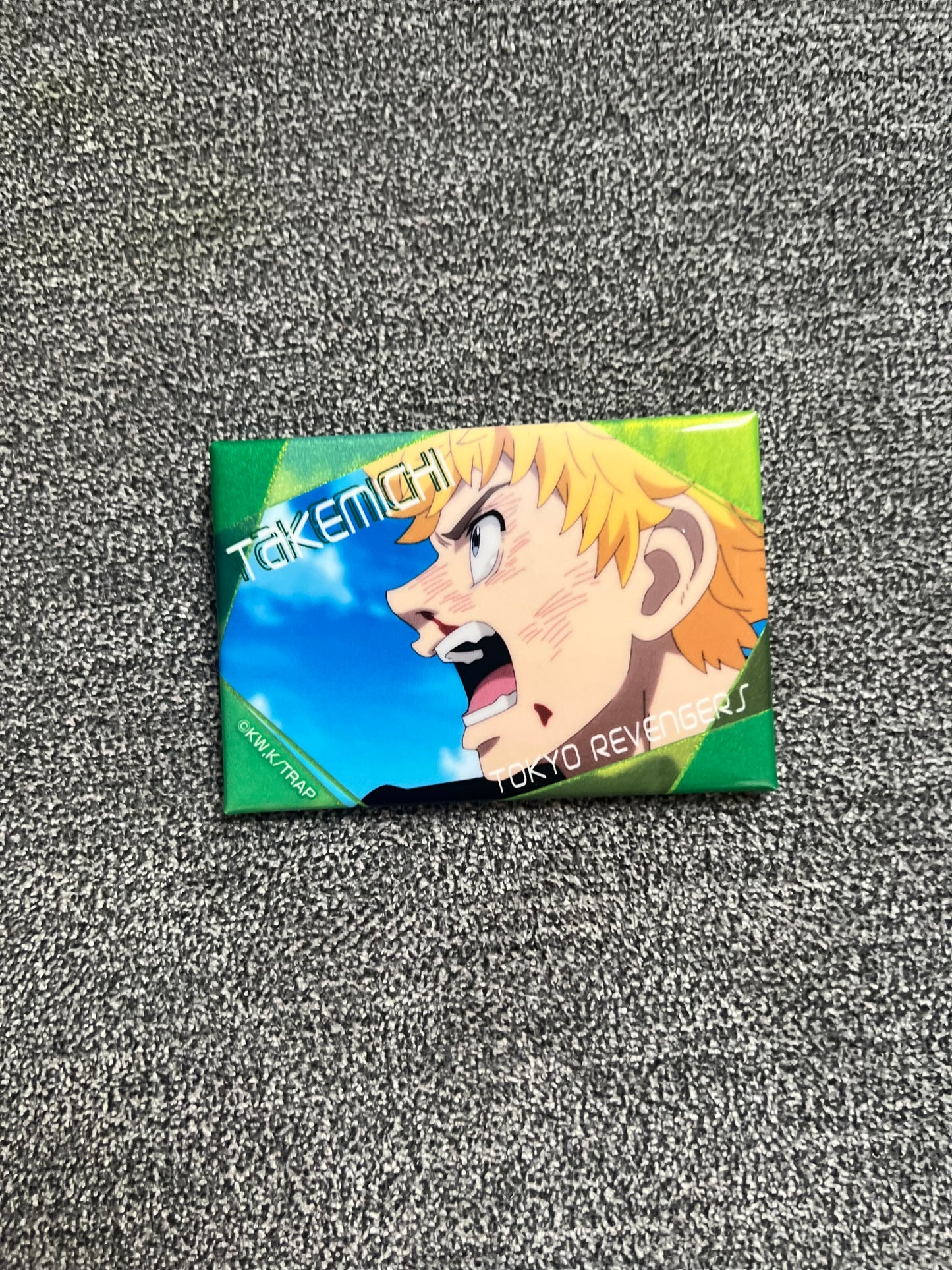 Tokyo Revengers Anime Takemichi Can Badge