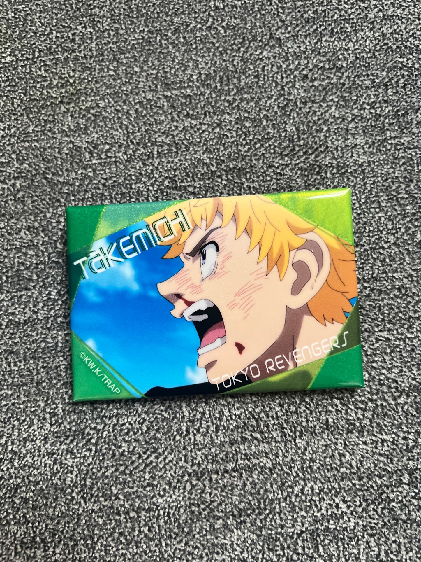 Tokyo Revengers Anime Takemichi Can Badge