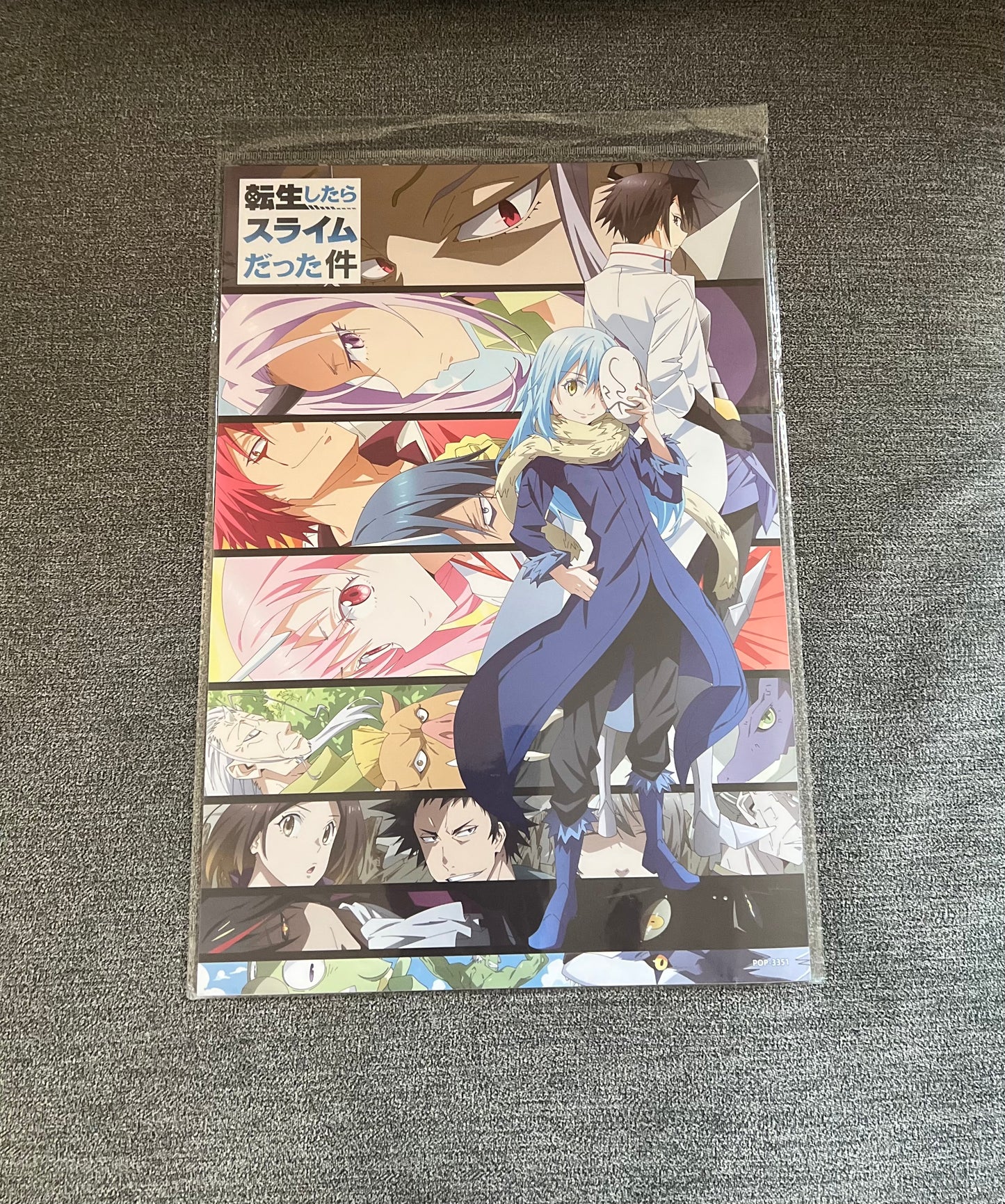 Reincarnated As a Slime Anime 8 Piece Poster Set