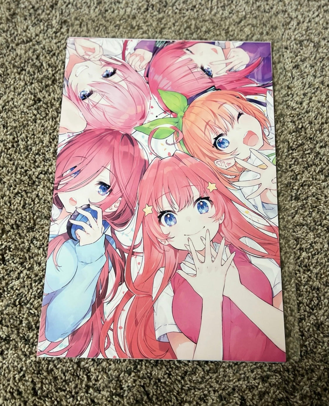 Quintessential Quintuplets Anime 8 Piece Poster Set