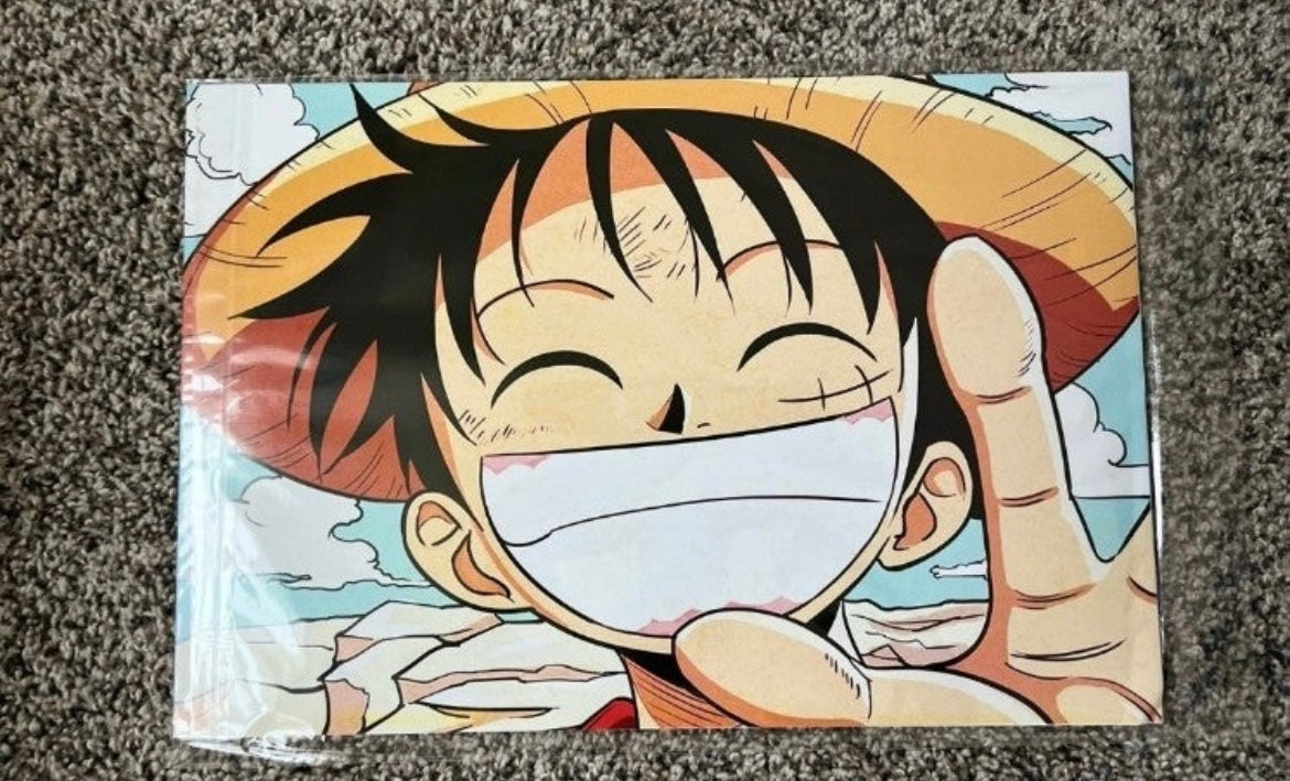 One Piece Anime 8 Piece Poster Set