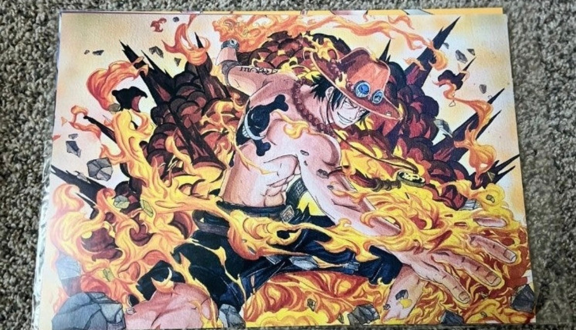 One Piece Anime 8 Piece Poster Set