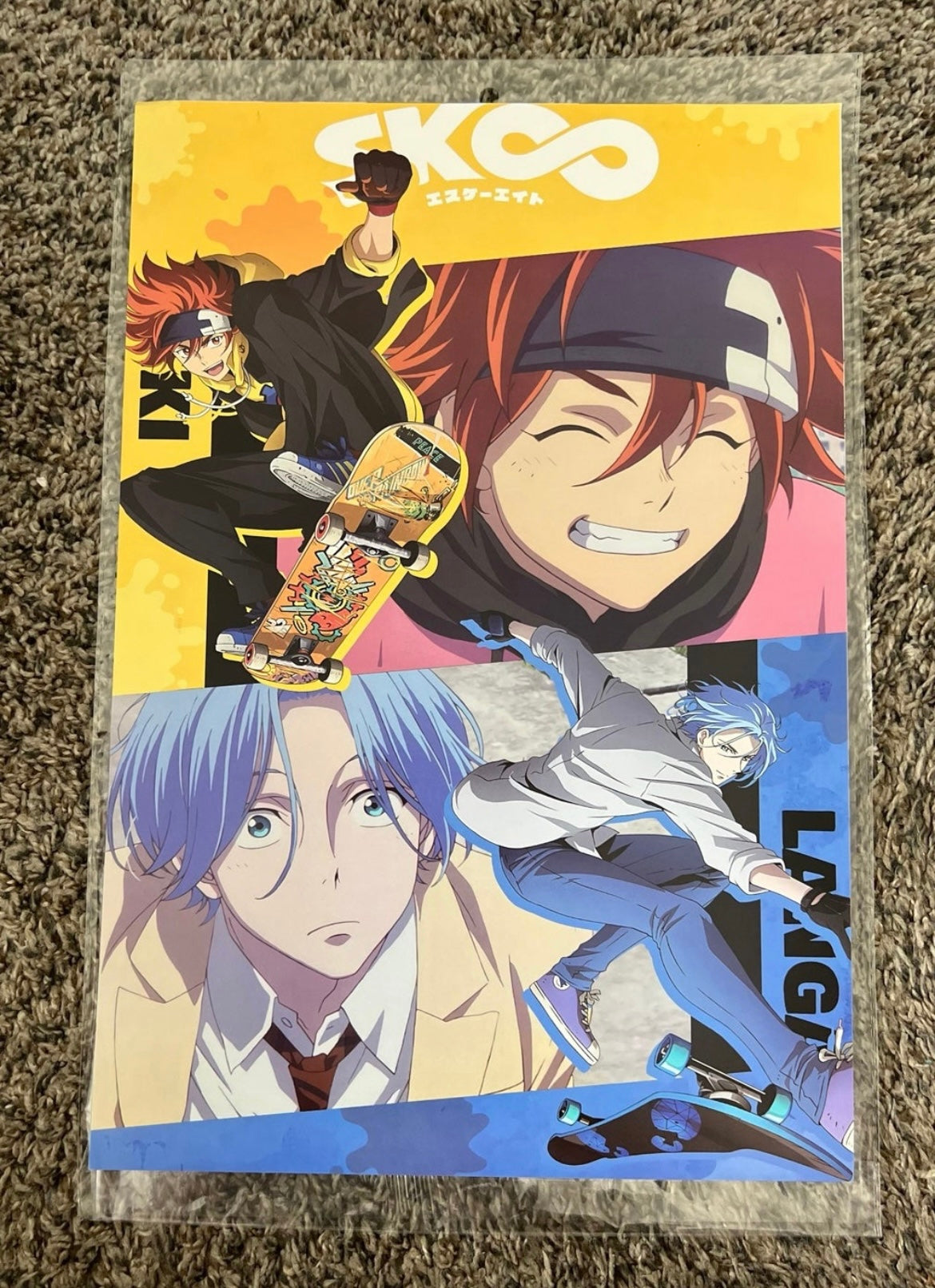 SK8 The Infinity Anime 8 Piece Poster Set