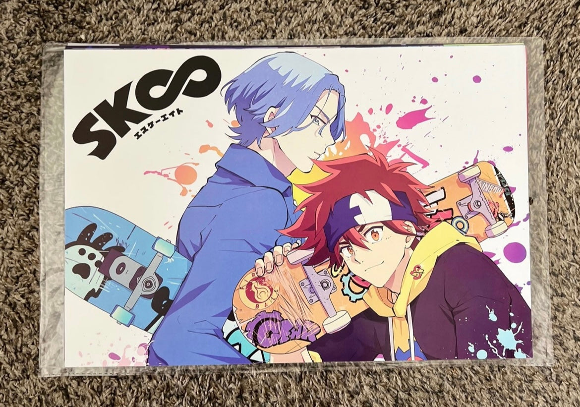 SK8 The Infinity Anime 8 Piece Poster Set