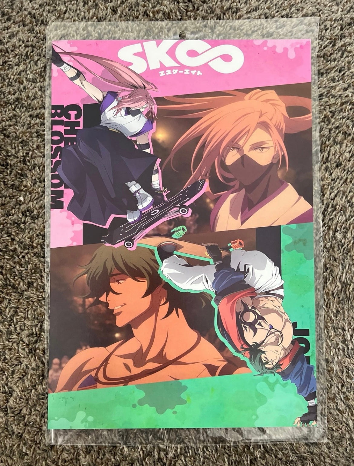 SK8 The Infinity Anime 8 Piece Poster Set