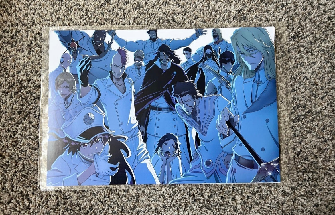 Bleach Anime 8 Piece Poster Set