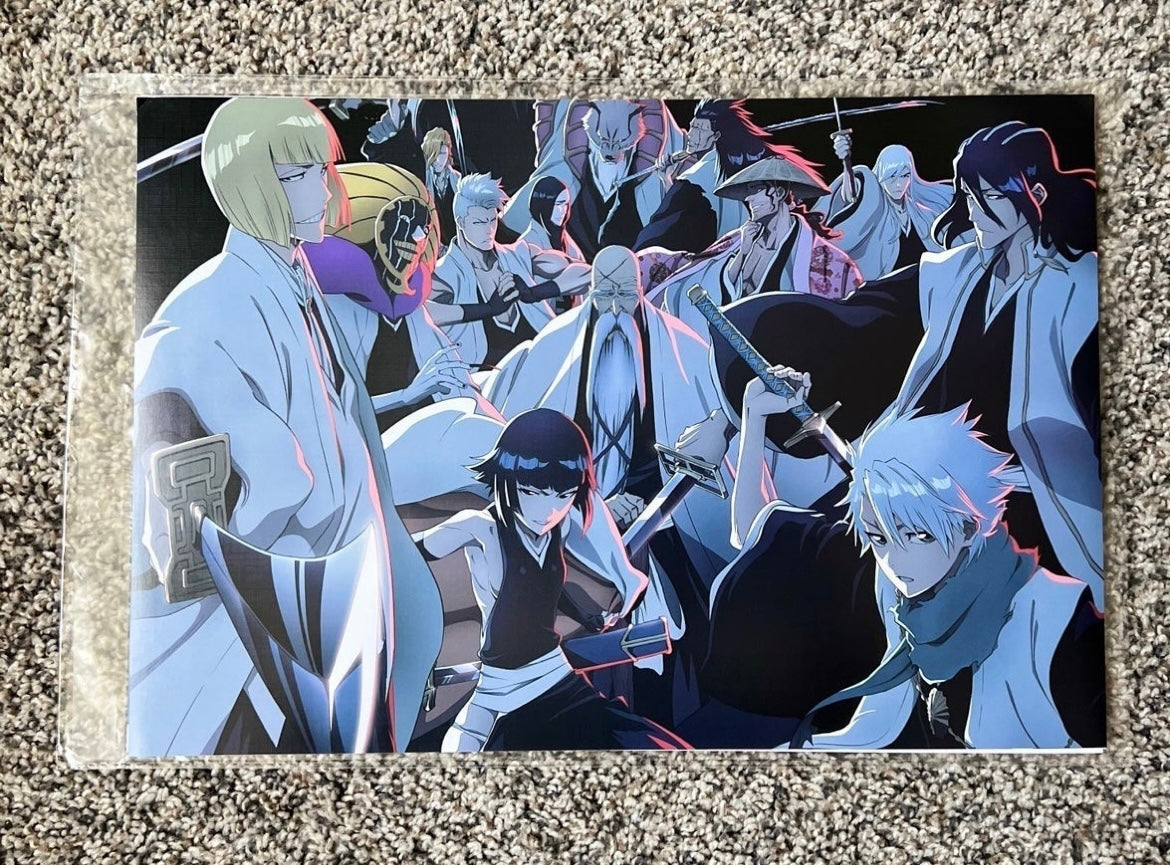 Bleach Anime 8 Piece Poster Set