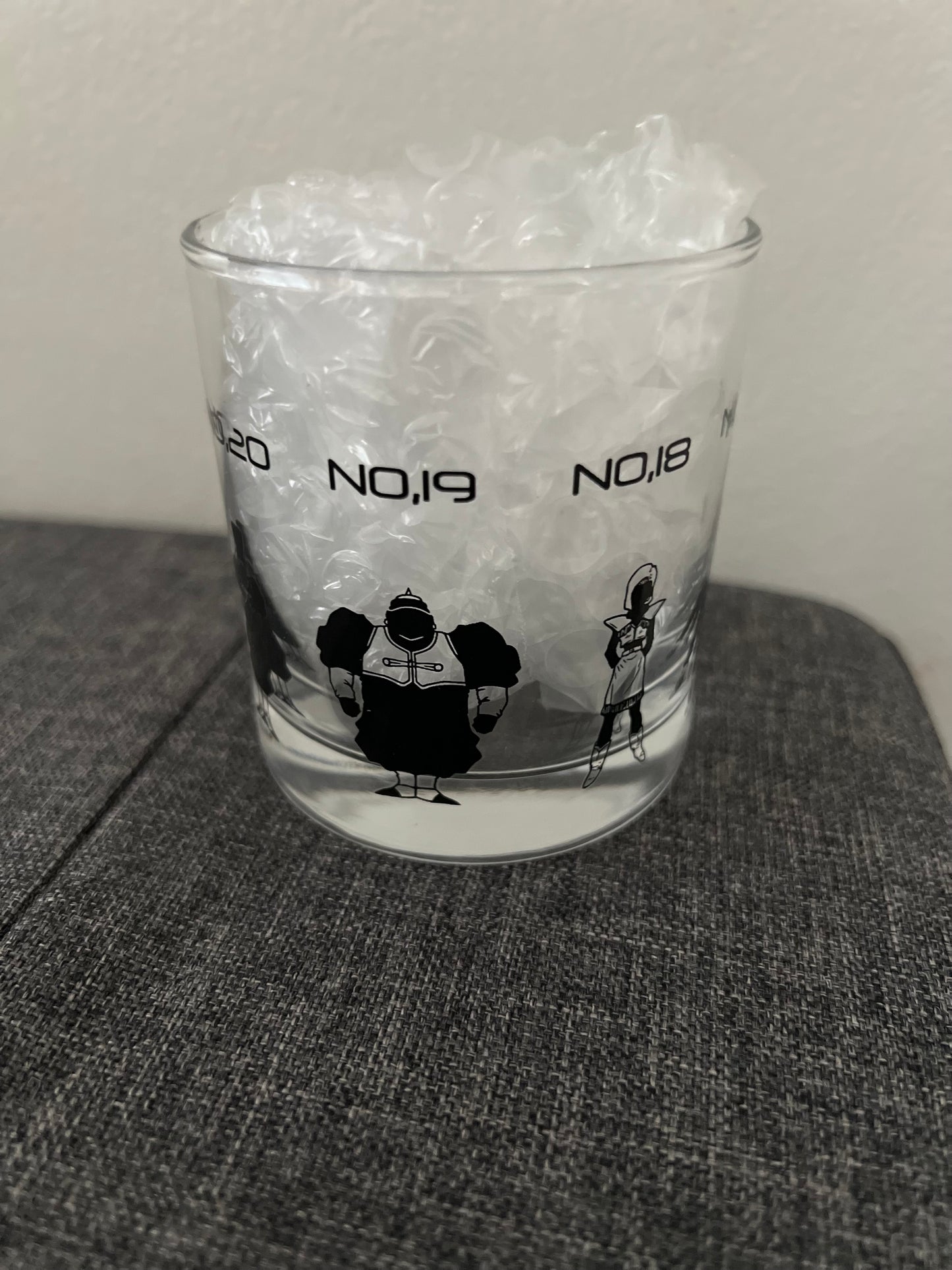 Dragonball Z Android Strongest Rival Glass Cup