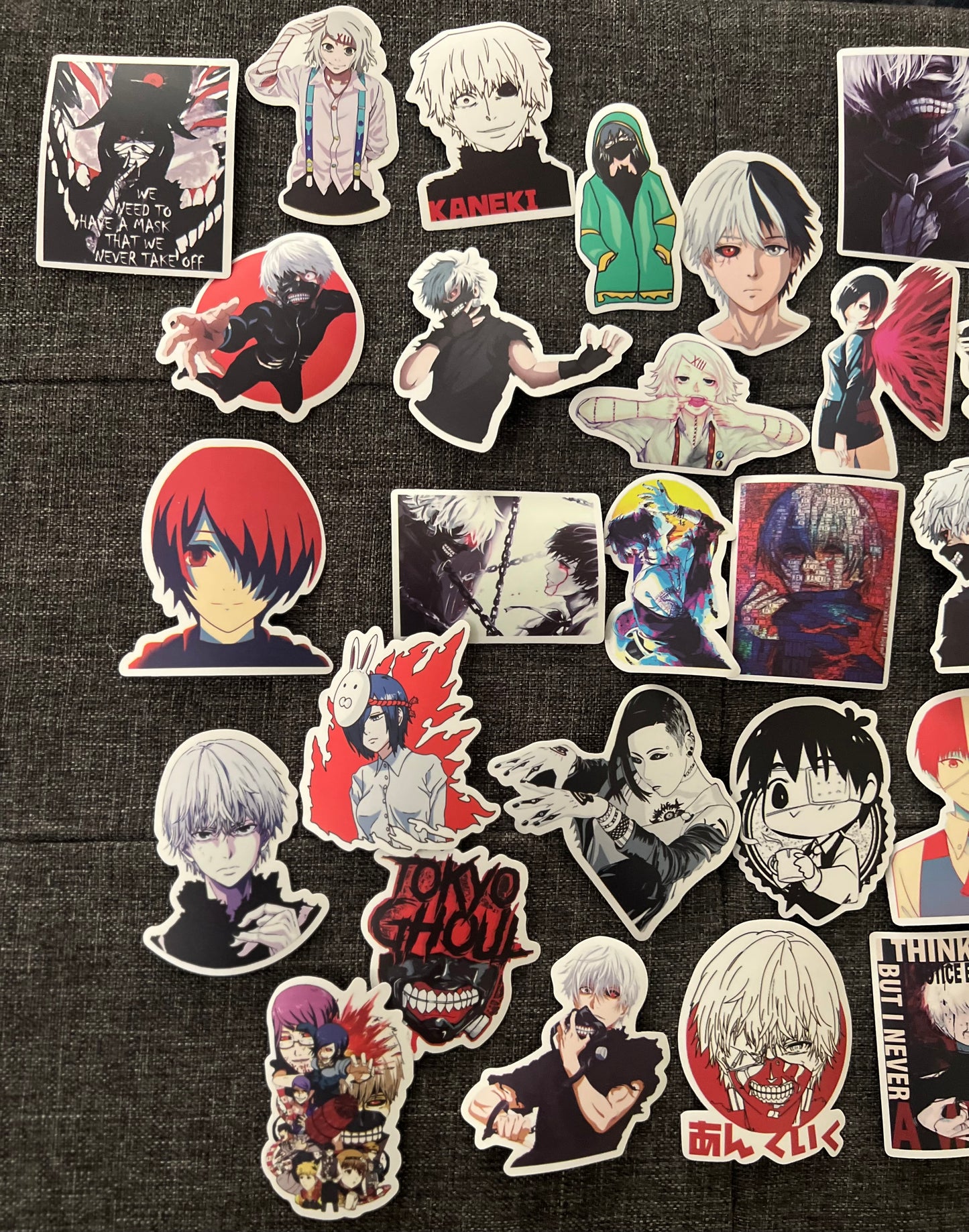 Tokyo Ghoul Anime 50 Piece Sticker Set