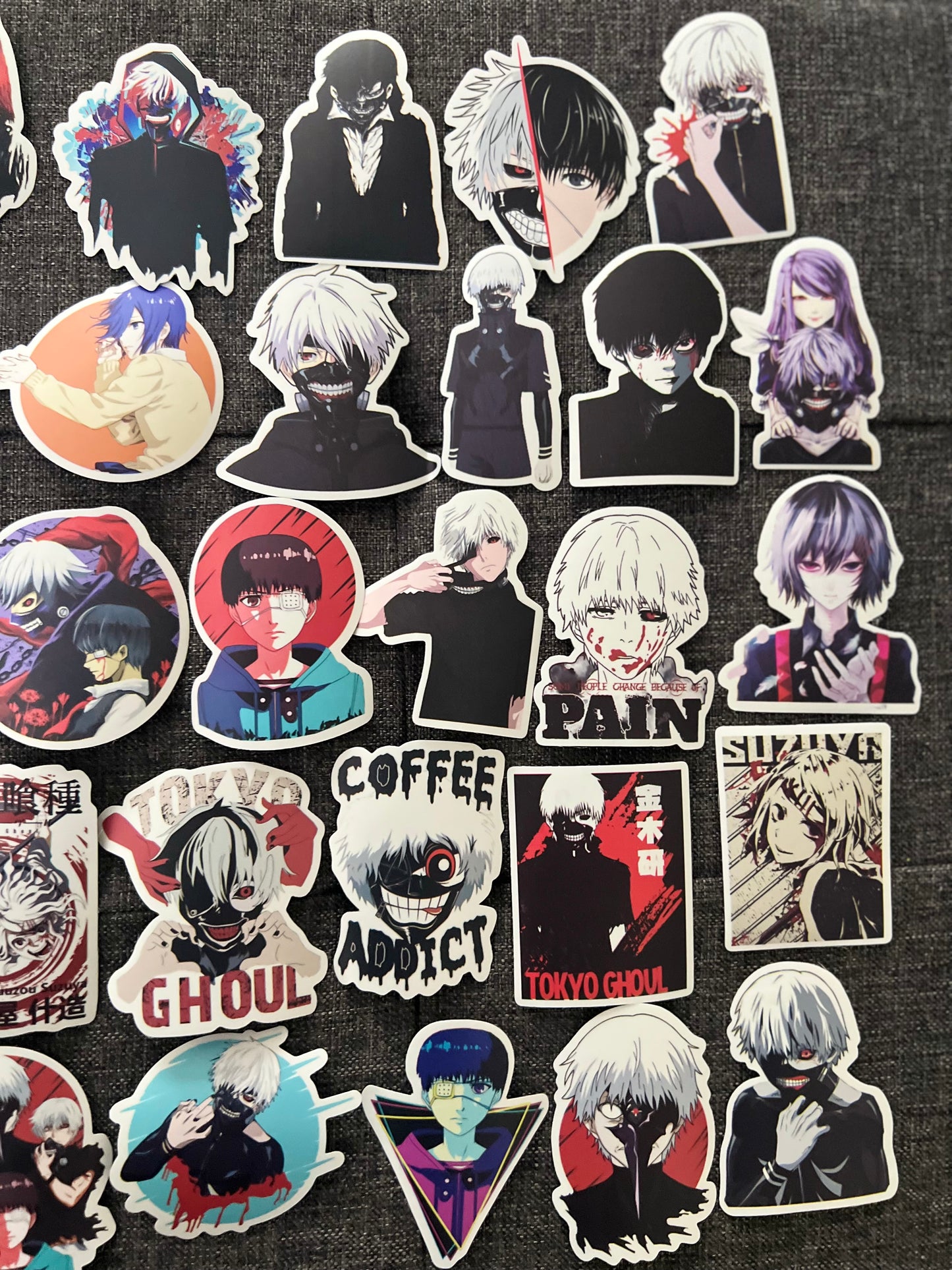 Tokyo Ghoul Anime 50 Piece Sticker Set