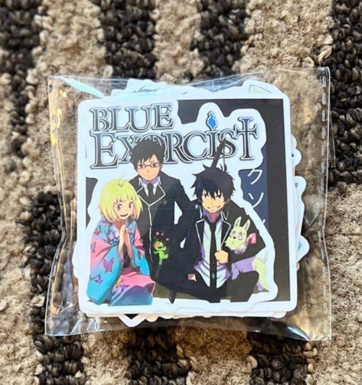 Blue Exorcist Anime 50 Piece Sticker Set