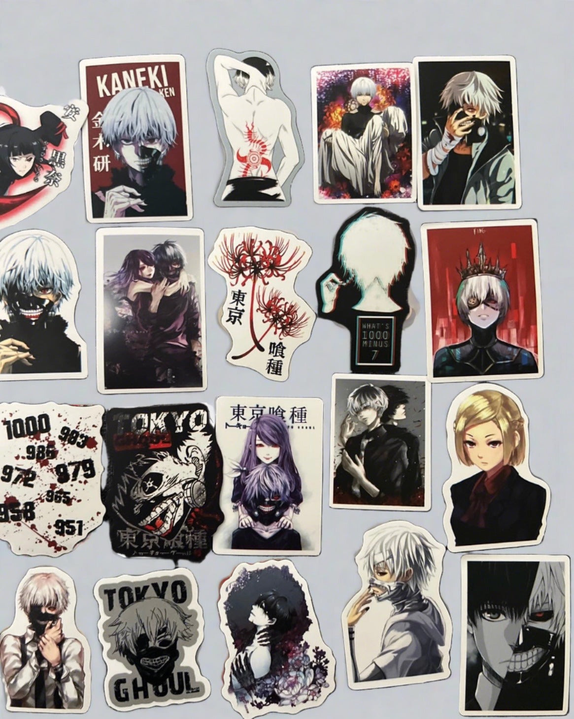 Tokyo Ghoul Anime 50 Piece Sticker Set