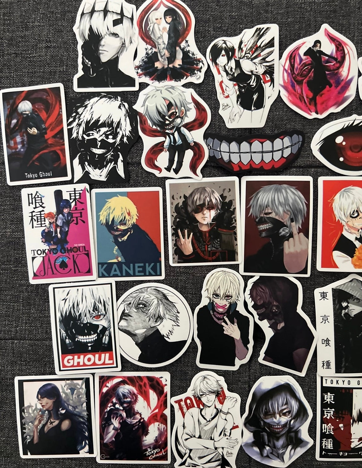 Tokyo Ghoul Anime 50 Piece Sticker Set