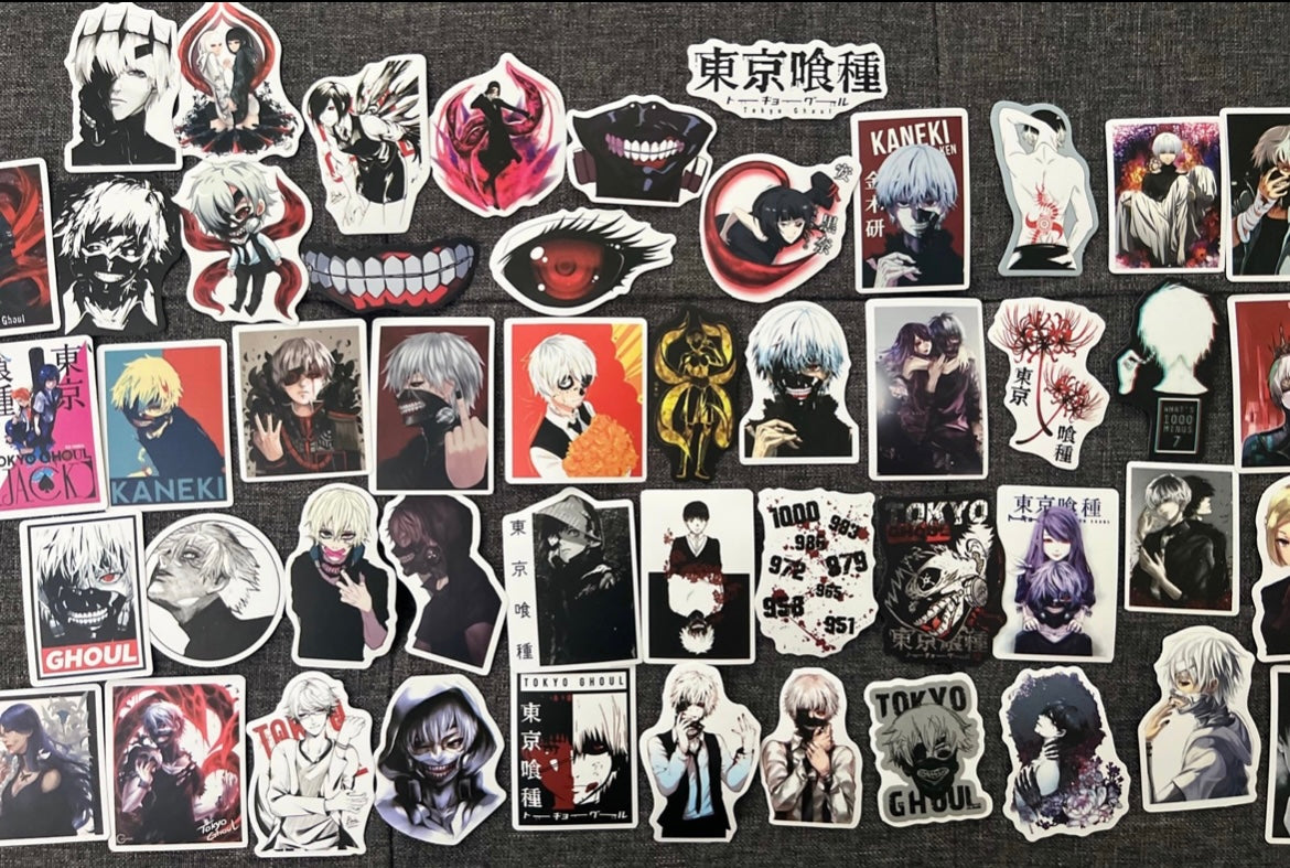 Tokyo Ghoul Anime 50 Piece Sticker Set