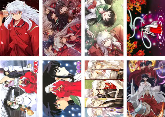 Inuyasha Anime 8 Piece Poster Set