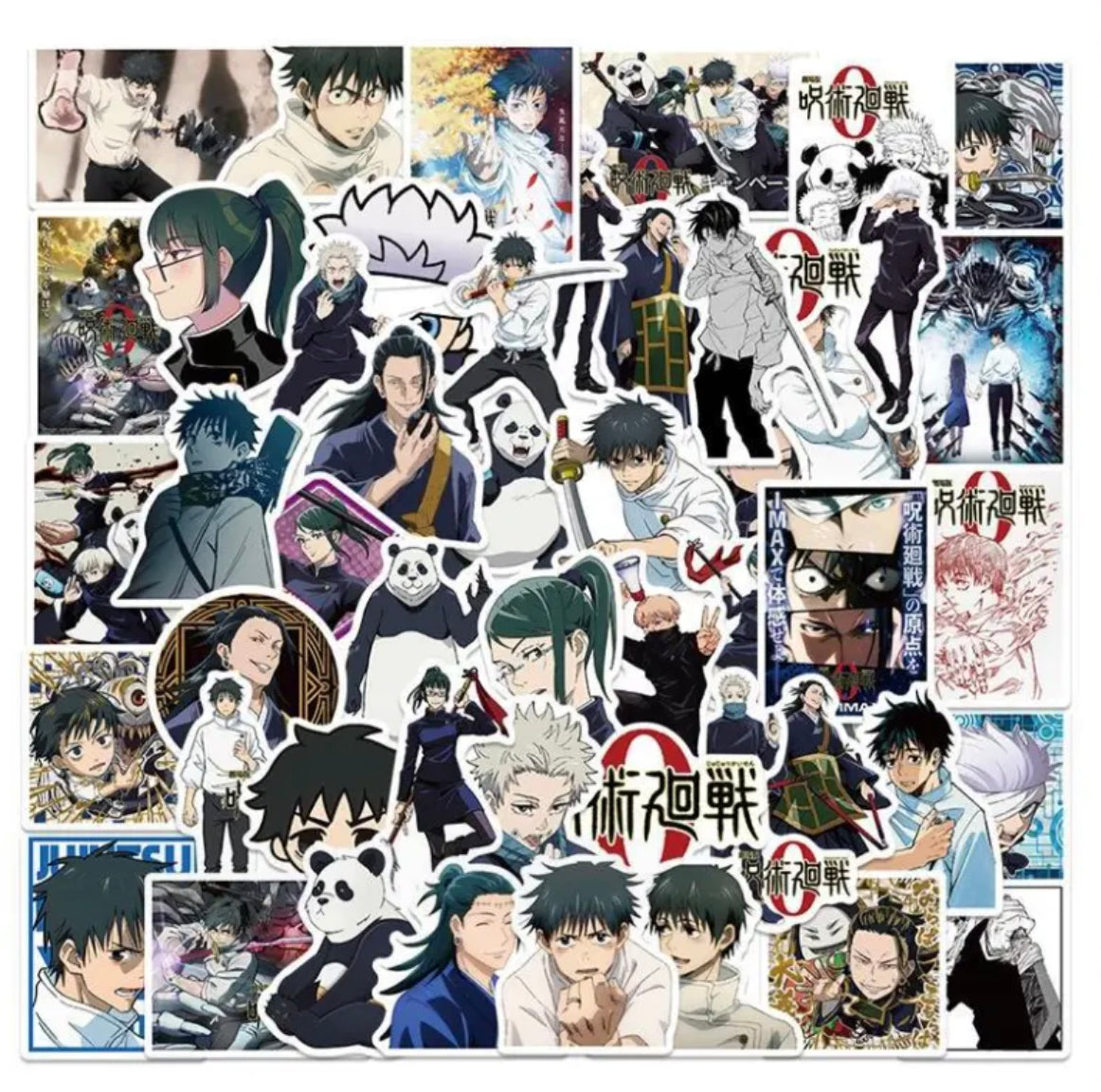 Jujutsu Kaisen Anime 50 Pc Sticker Set