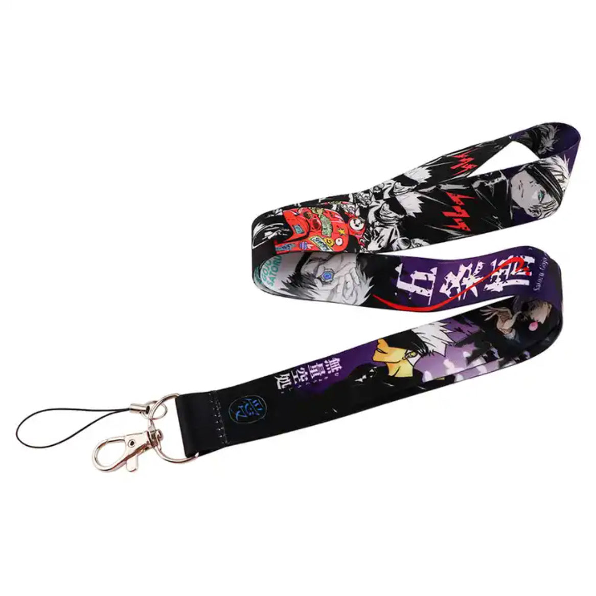 Jujutsu Kaisen Gojo Anime Keychain Lanyard