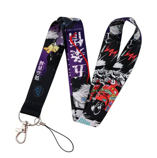 Jujutsu Kaisen Gojo Anime Keychain Lanyard