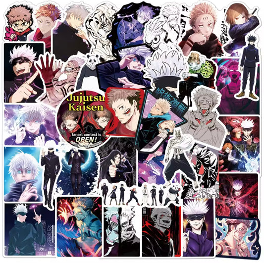 Jujutsu Kaisen Anime 50 Piece Sticker Set