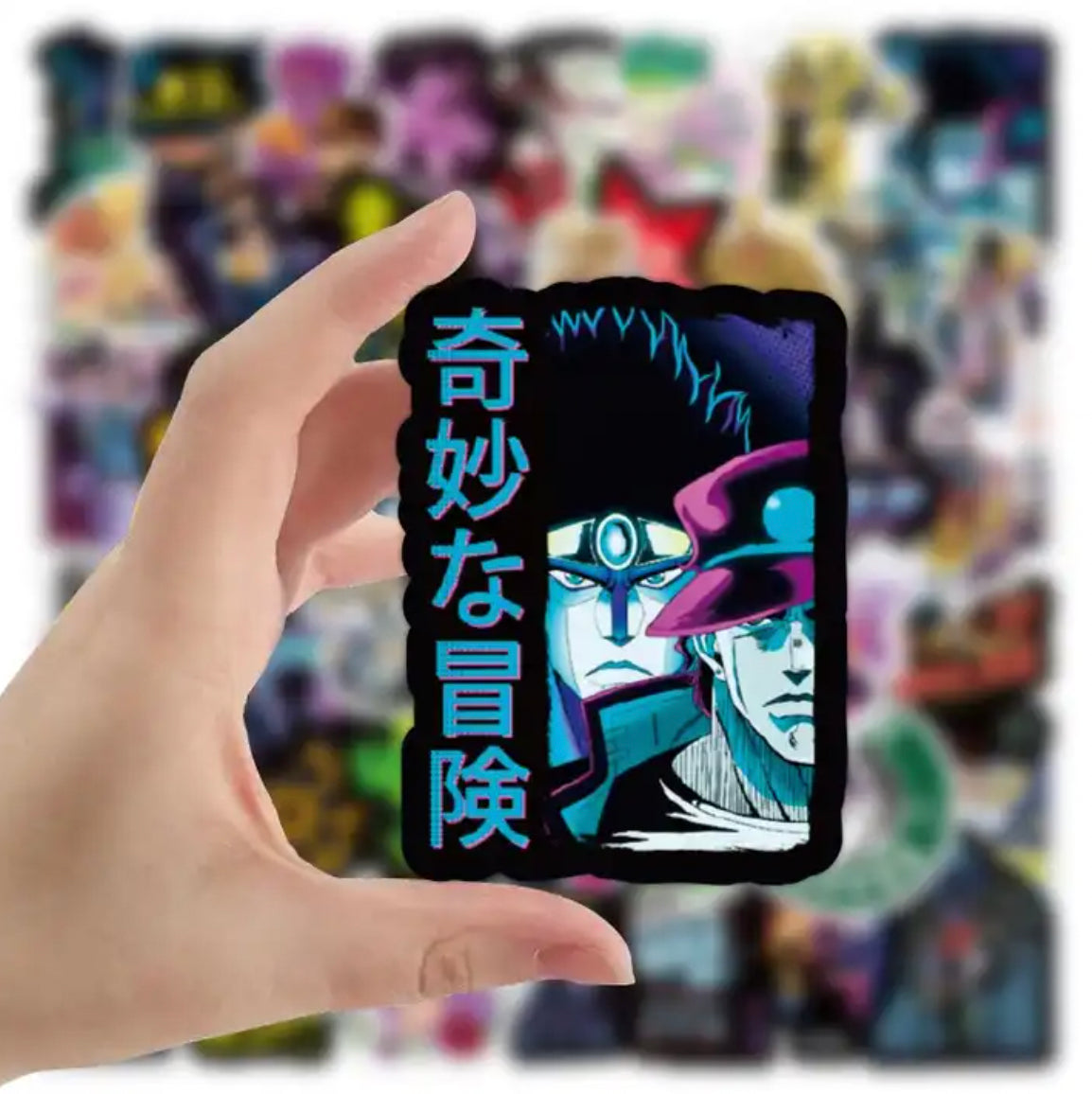 Jojo's Bizarre Adventure Anime 50 Piece Sticker Set