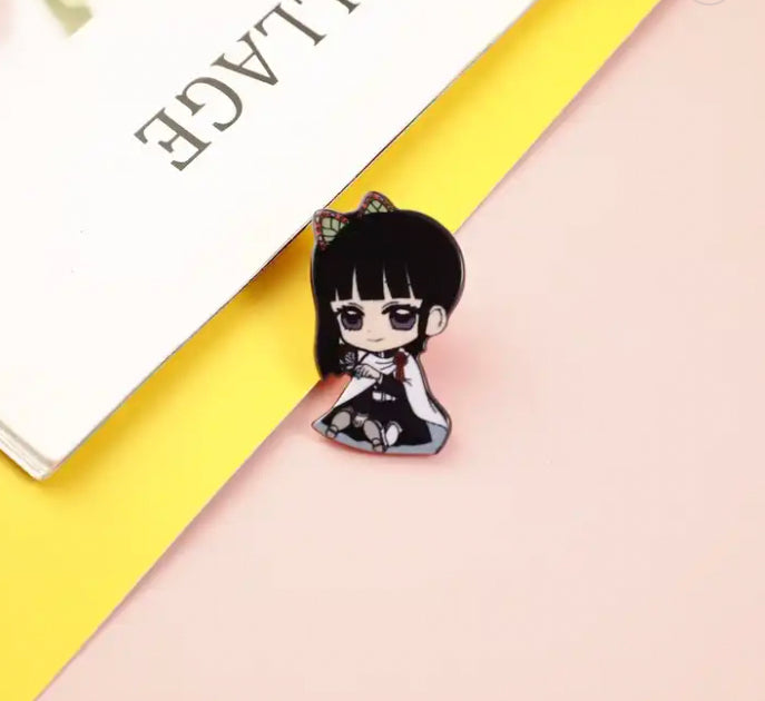 Demon Slayer Kanao Brooch Pin