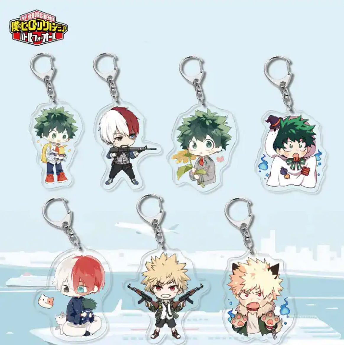 My Hero Academia Deku Acrylic Keychain