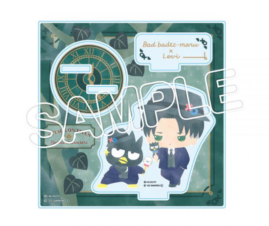 Attack On Titan X Sanrio Collab Levi Ackerman Bad Batz-Maru Acrylic Stand Anime