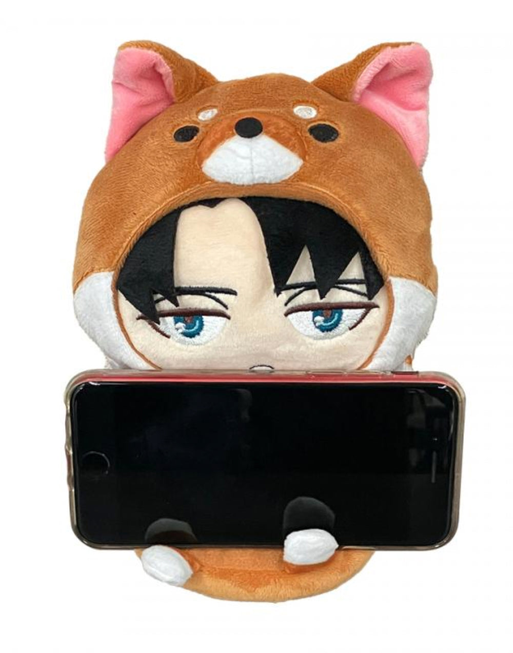 Attack On Titan Levi Ackerman Smartphone Stand Plush 7"