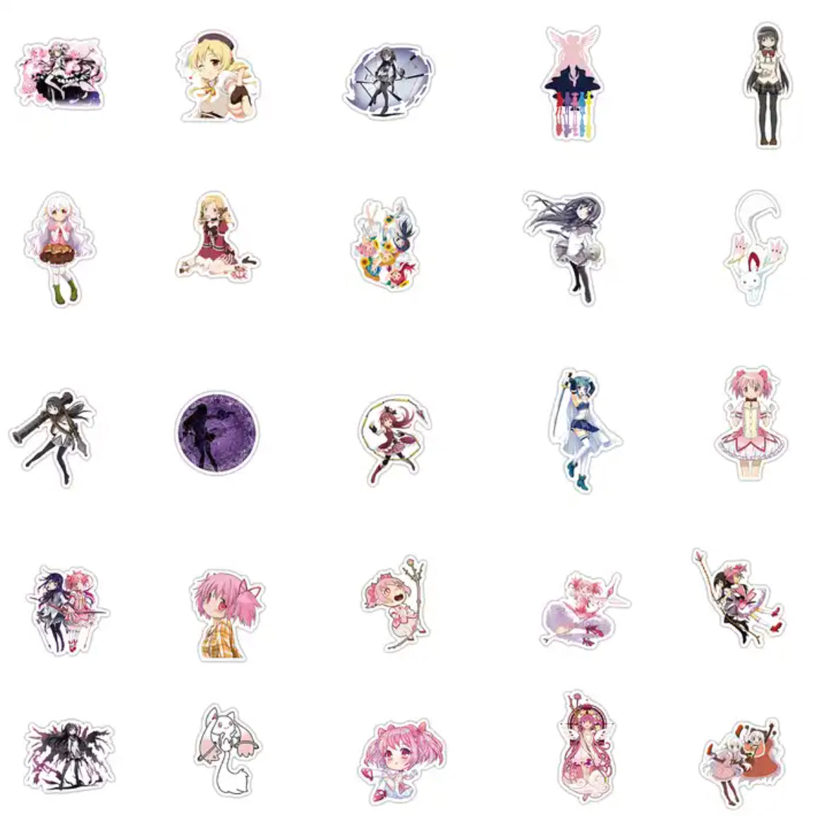 Puella Magi Madoka Magica Anime 50 Piece Sticker Set