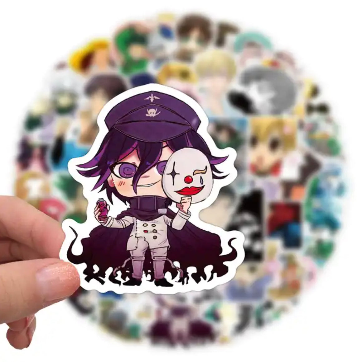 Mixed Anime 50 Piece Sticker Set