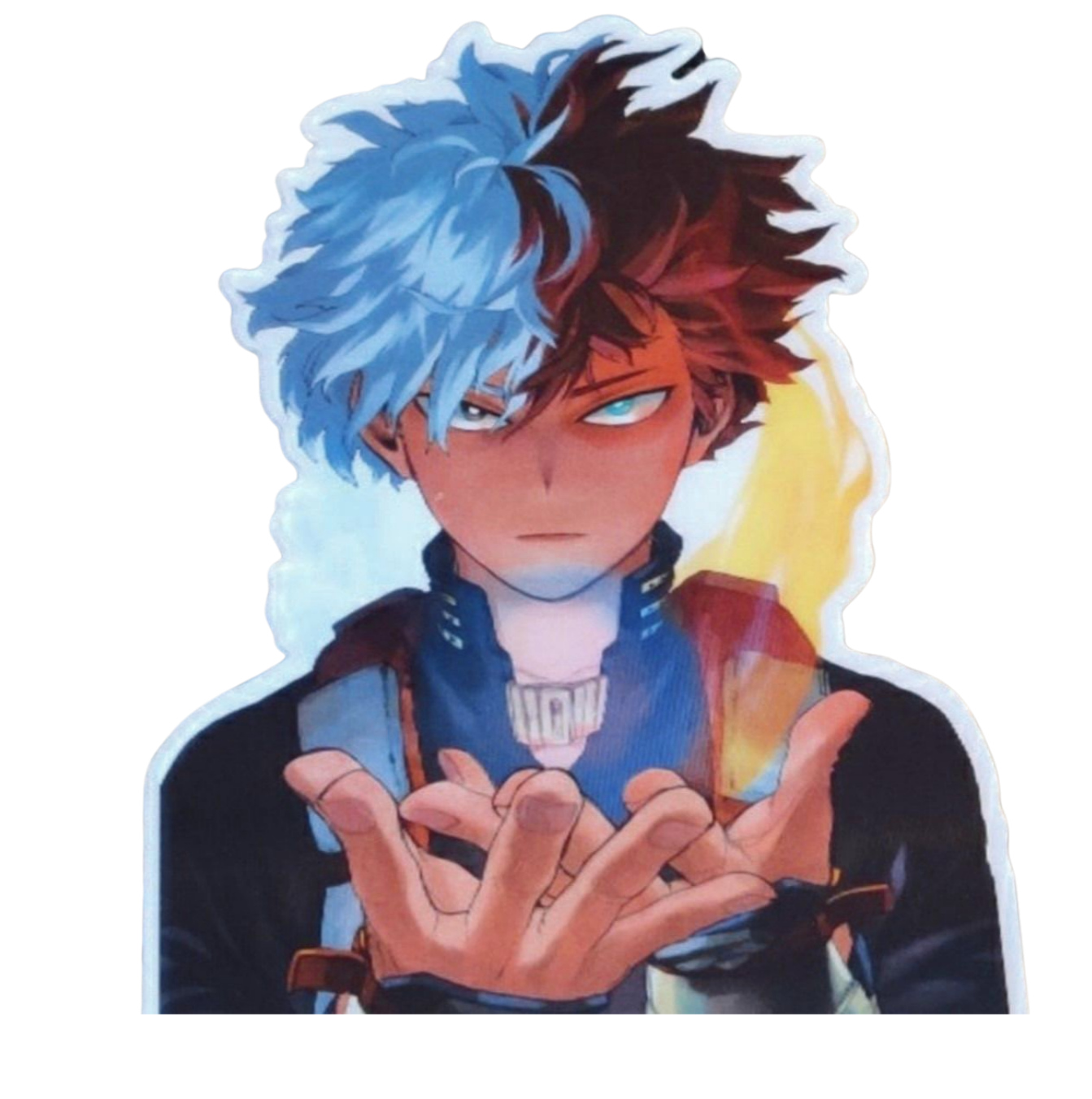 My Hero Academia Todoroki Anime 3D/Motion Sticker