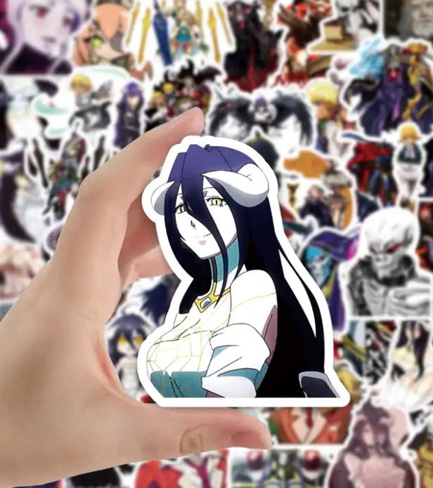 Overlord Anime 50 Piece Sticker Set