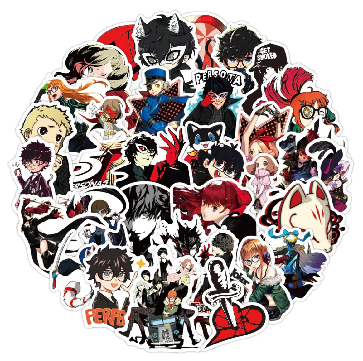 Persona 5 Anime Sticker Set