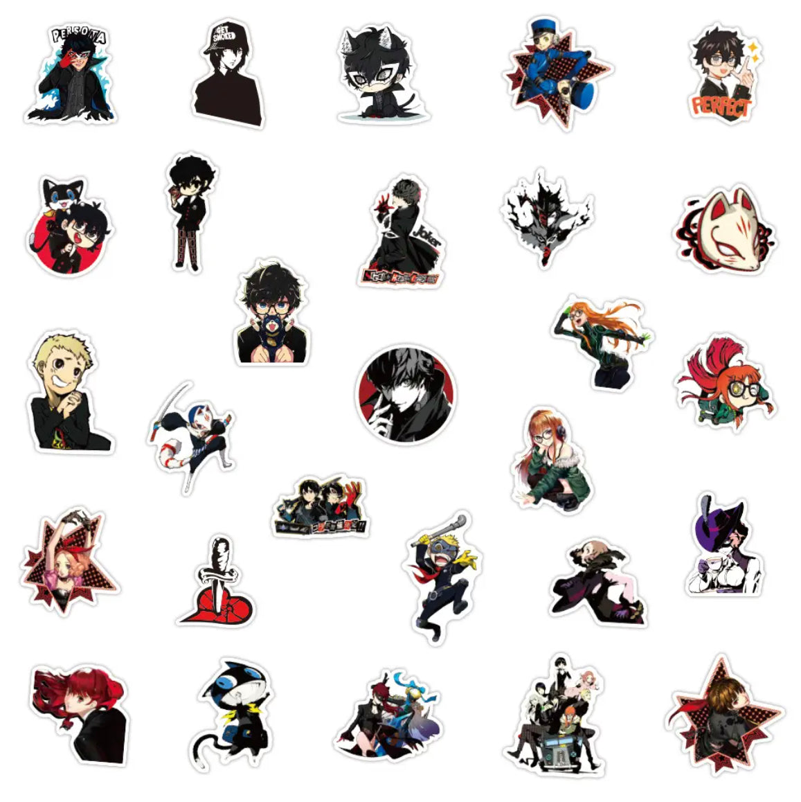 Persona 5 Anime Sticker Set