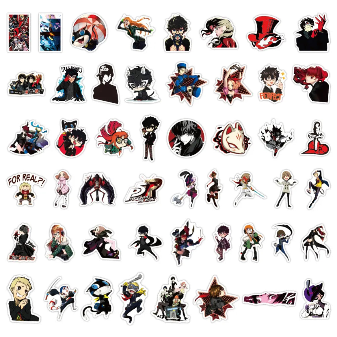 Persona 5 Anime Sticker Set