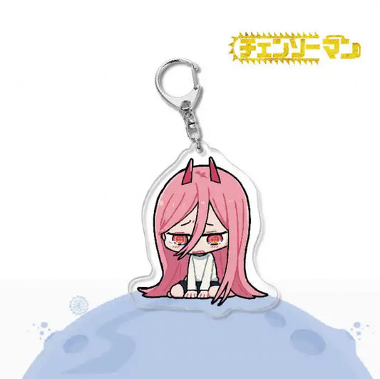 Chainsaw Man Power Anime Acrylic Keychain