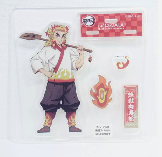 Rengoku Pizza LA X Demon Slayer Collab Acrylic Stand