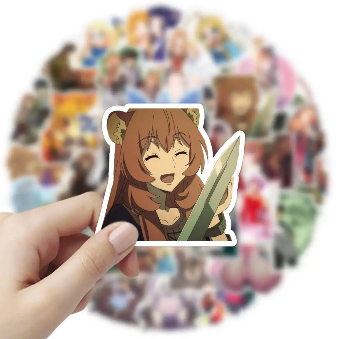 Rising Of The Shield Hero Anime 50 Piece Sticker Set