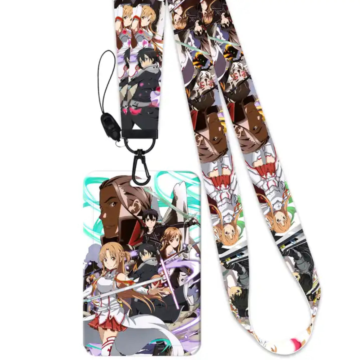 Sword Art Online Anime Lanyard/Card Holder