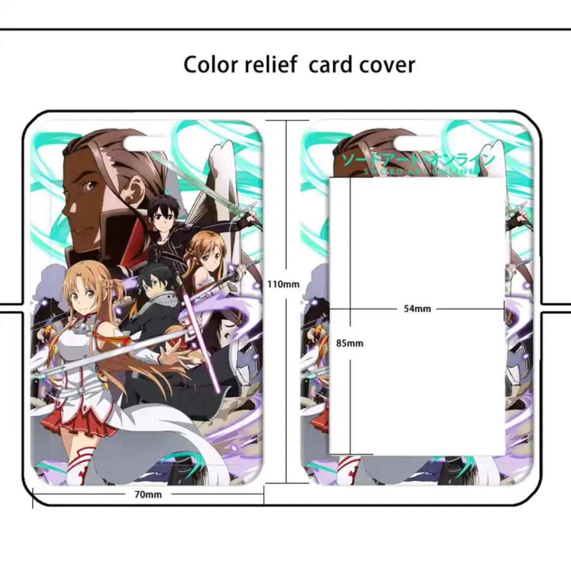 Sword Art Online Anime Lanyard/Card Holder