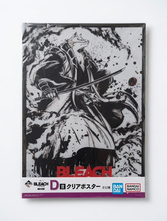 BLEACH: Thousand-Year Blood War Sajin Komamura A3 Clear Poster Ichiban Kuji