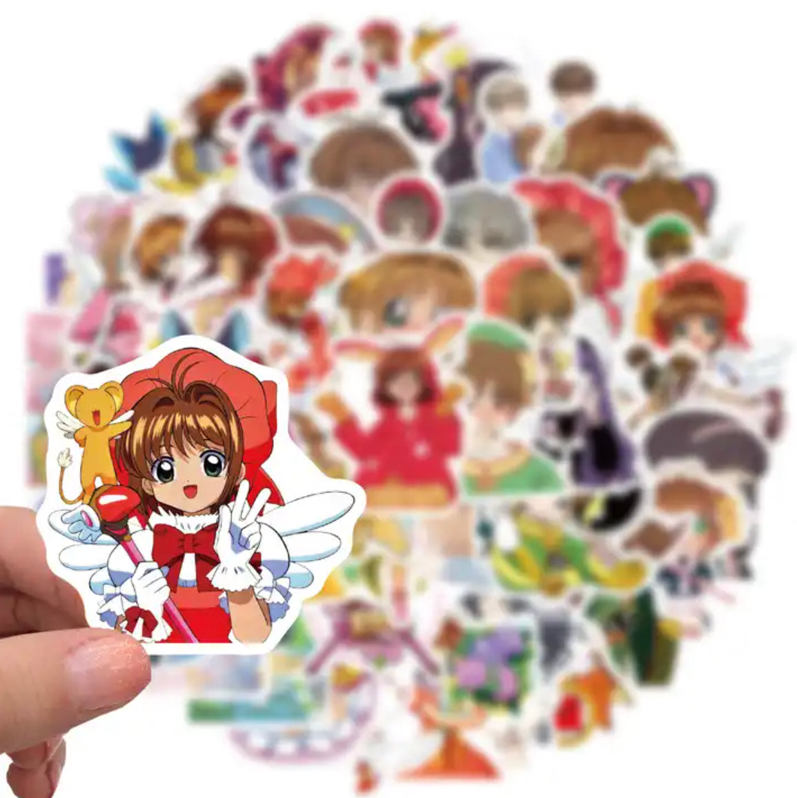 Cardcaptor Sakura Anime 50 Piece Sticker Set