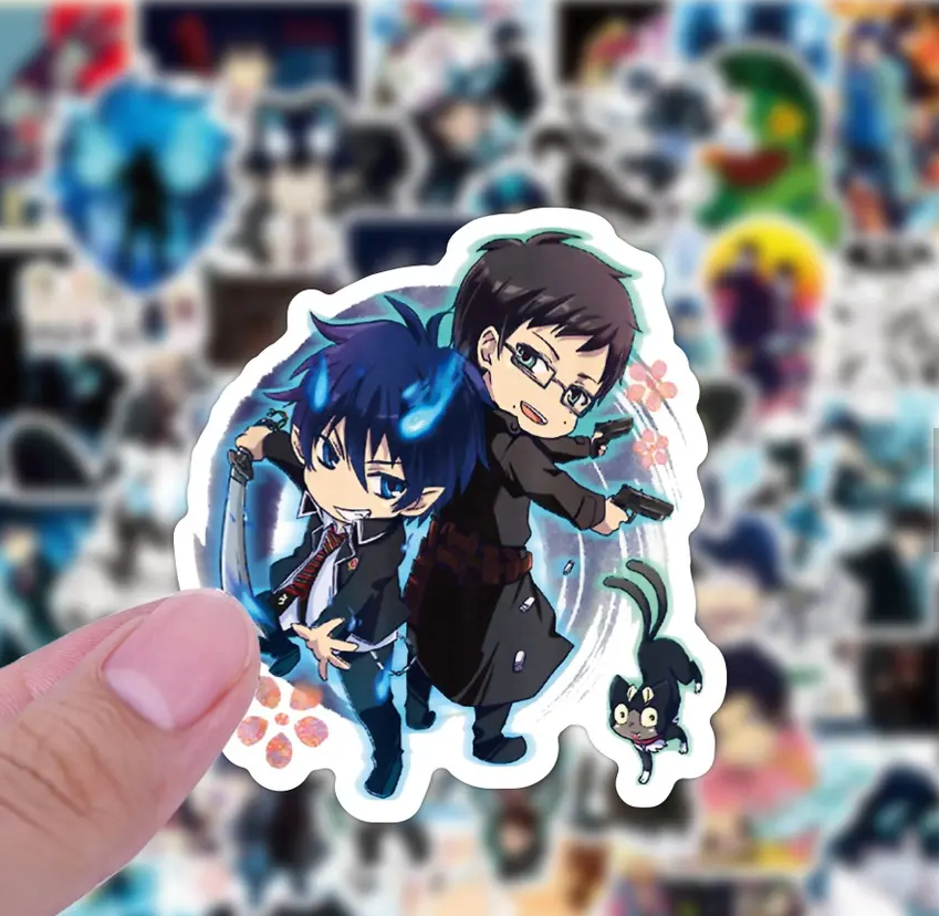 Blue Exorcist Anime 50 Piece Sticker Set