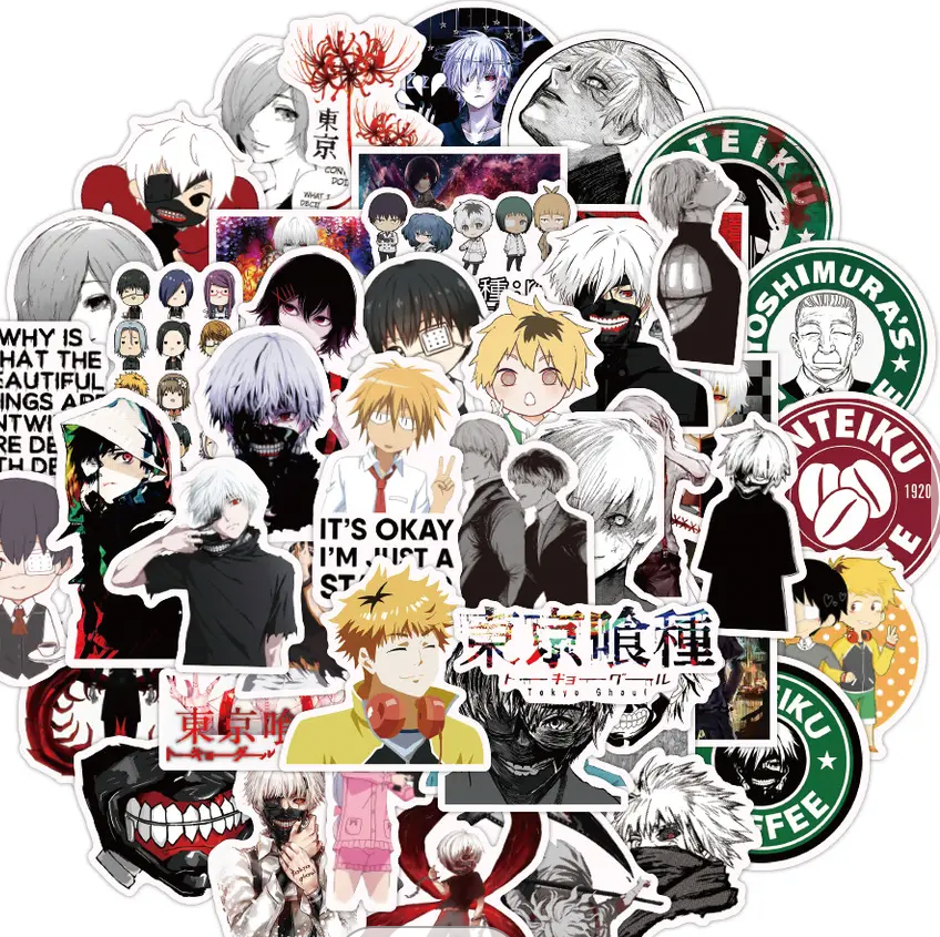 Tokyo Ghoul Anime 45 Piece Sticker Set