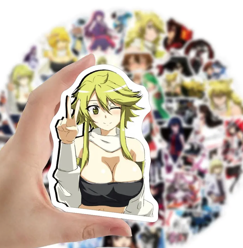 Akame Ga Kill Anime 50 Piece Sticker Set