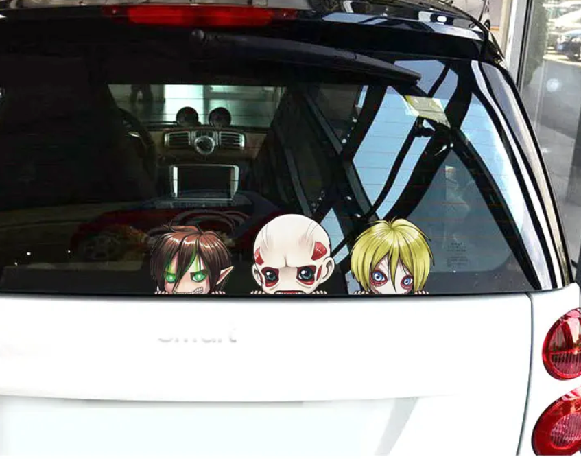 Attack On Titan Anime Car Sticker Decal