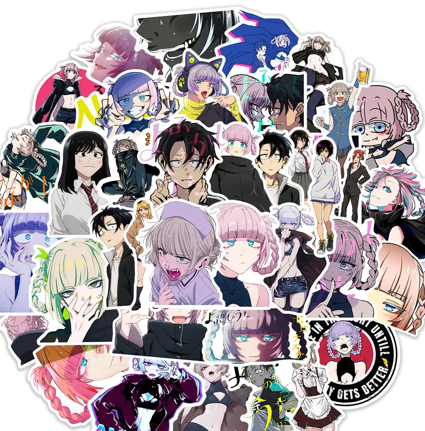 Call Of The Night Anime 50 Piece Sticker Set