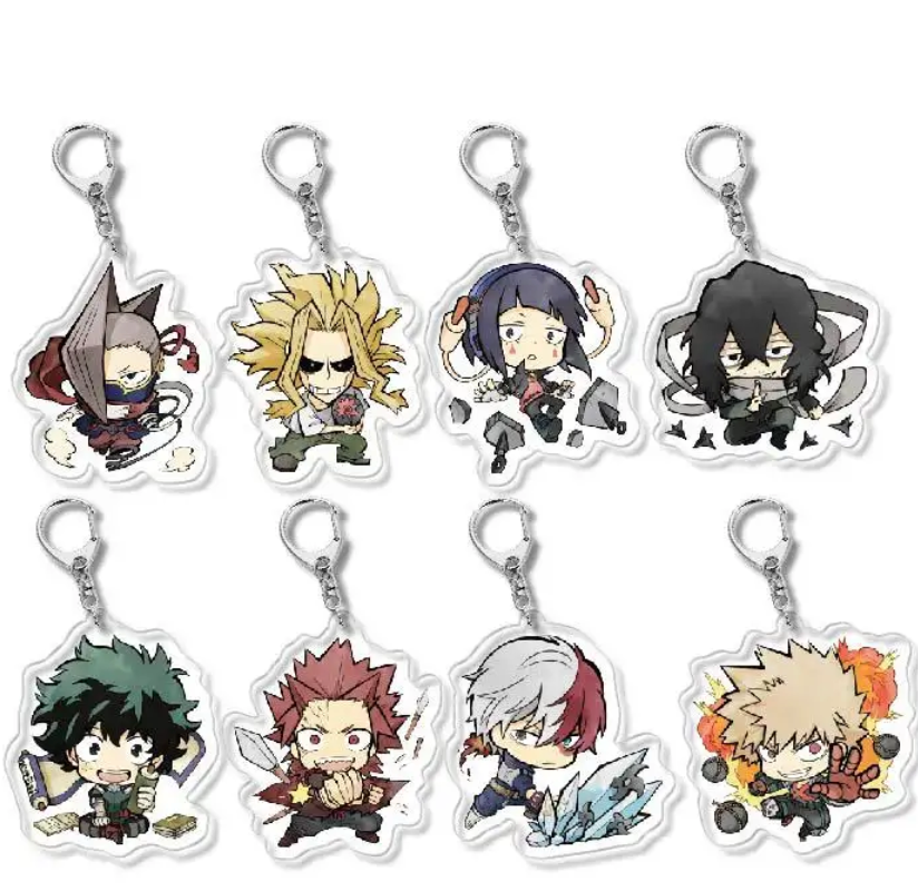 My Hero Academia Anime Jirou Acrylic Keychain Charm